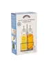 Kilner Set of 2 Oil Bottles & Metal Rack (300ml) - One Size Image 4