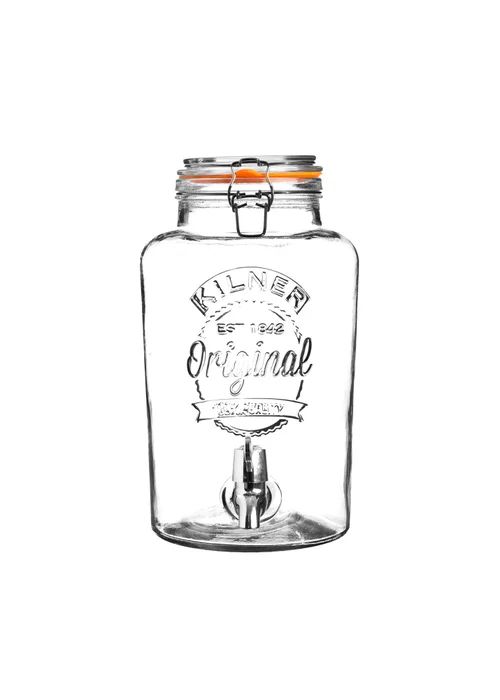 Kilner Glass Drinks Dispenser (5ltr) - One Size Image 1