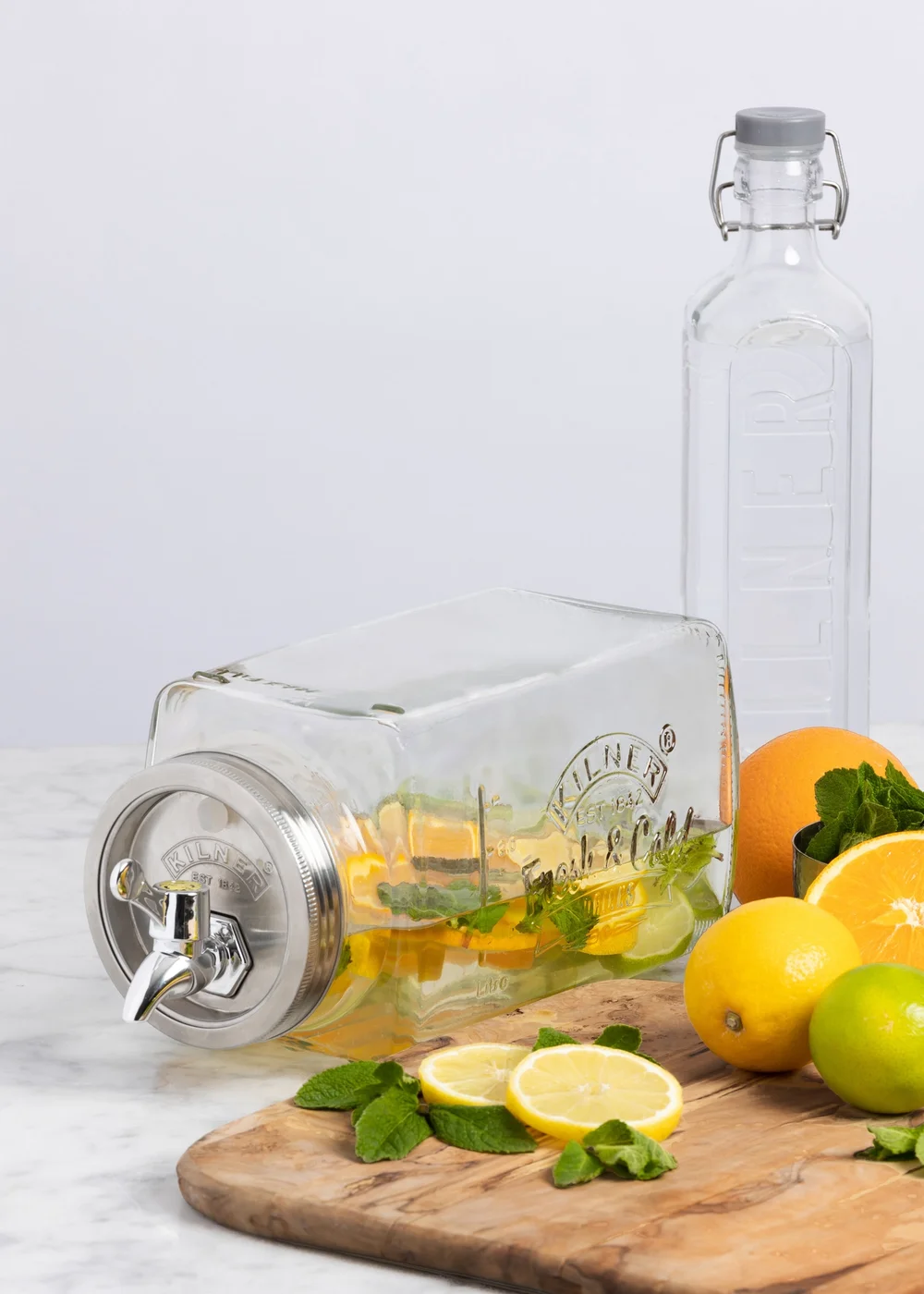 Kilner Glass Fridge Dispenser (3ltr) - One Size Image 2