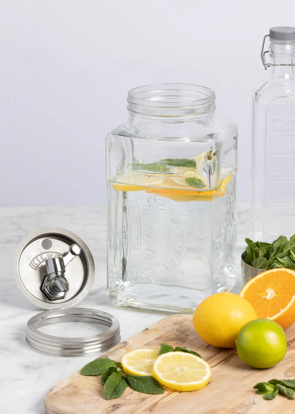 Kilner Glass Fridge Dispenser (3ltr) - One Size Image 3