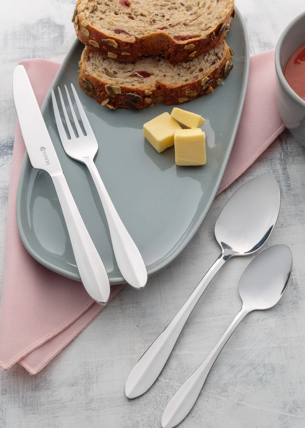 Viners Everyday Breeze 16 Piece Cutlery Set 18/0 - One Size Image 2