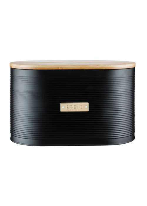 Typhoon Otto Black Bread Bin (10.5ltr) - One Size Image 1