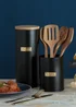 Typhoon Otto Black Utensil Pot - One Size Image 4