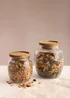 Kilner Set of 2 Universal Wooden Lid Jars (2ltr & 0.85ltr) - One Size Image 2