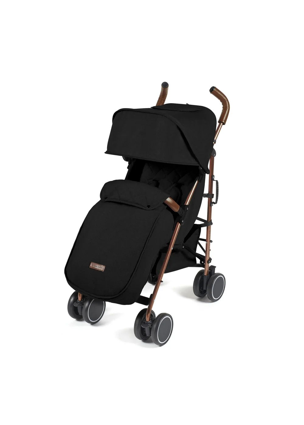 Ickle Bubba Black Discovery Max Stroller - One Size Image 1