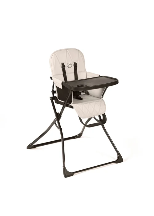 Ickle Bubba Light Grey Flip Magic Fold Highchair - One Size Image 2