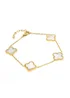 Say It With Gold Clover Chain Bracelet - One Size Image 1