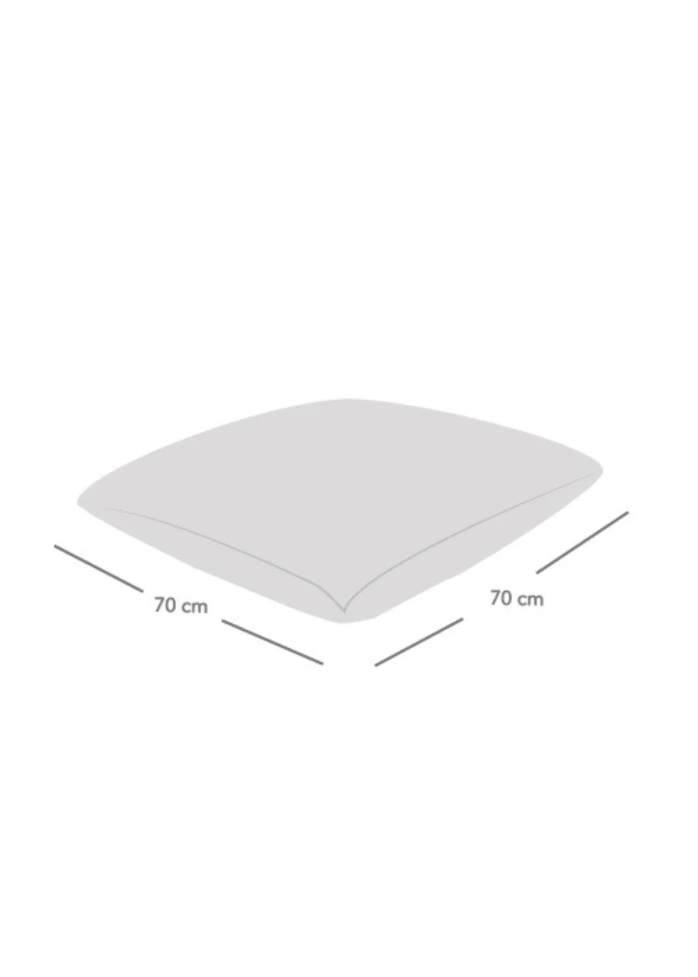 rucomfy Printed Floor Cushion Dig-It Grey Beanbag - One Size Image 4