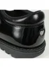 ToeZone Girls Black Flo Patent Leather Rip Tape Flower School Shoe (Younger 6 - 13) - Size 12 Infants Image 5