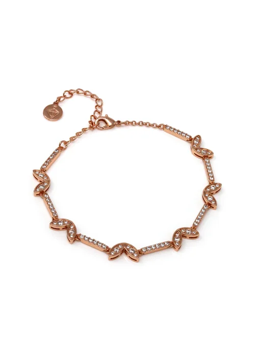Say It With Rose Gold Winged Bracelet - One Size Image 1
