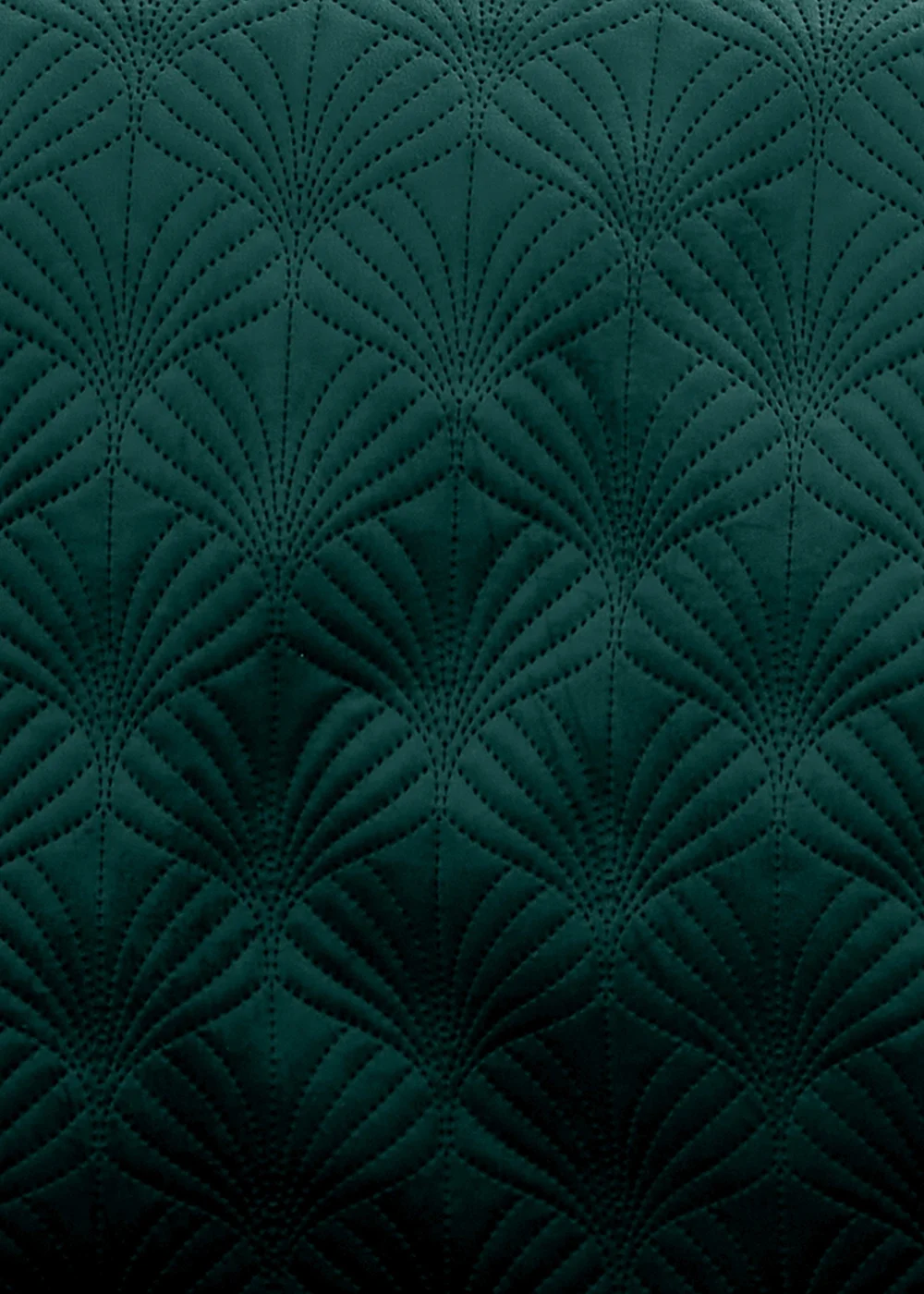 Catherine Lansfield Art Deco Pearl Quilted Bedspread (220x230cm) - One Size Image 2