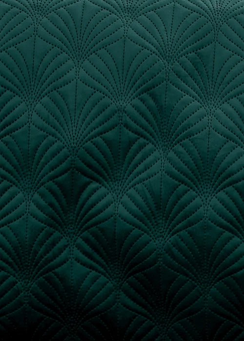 Catherine Lansfield Art Deco Pearl Quilted Bedspread (220x230cm) - One Size Image 2