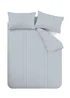 Catherine Lansfield Brushed Cotton Stripe Reversible Duvet Cover Set - Single Image 5