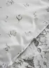 Catherine Lansfield Elinda Floral Reversible Double Duvet Cover Set Grey - Single Image 4