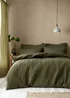 Pineapple Elephant Tamba Jersey Stripe Quilted Duvet Cover Set - Single Image 1