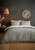 Fusion Milo Giraffe Grey Reversible Duvet Cover Set - Single Image 1