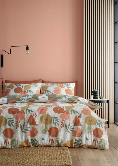 Fusion Yasmin Green Duvet Cover Set - Single Image 3