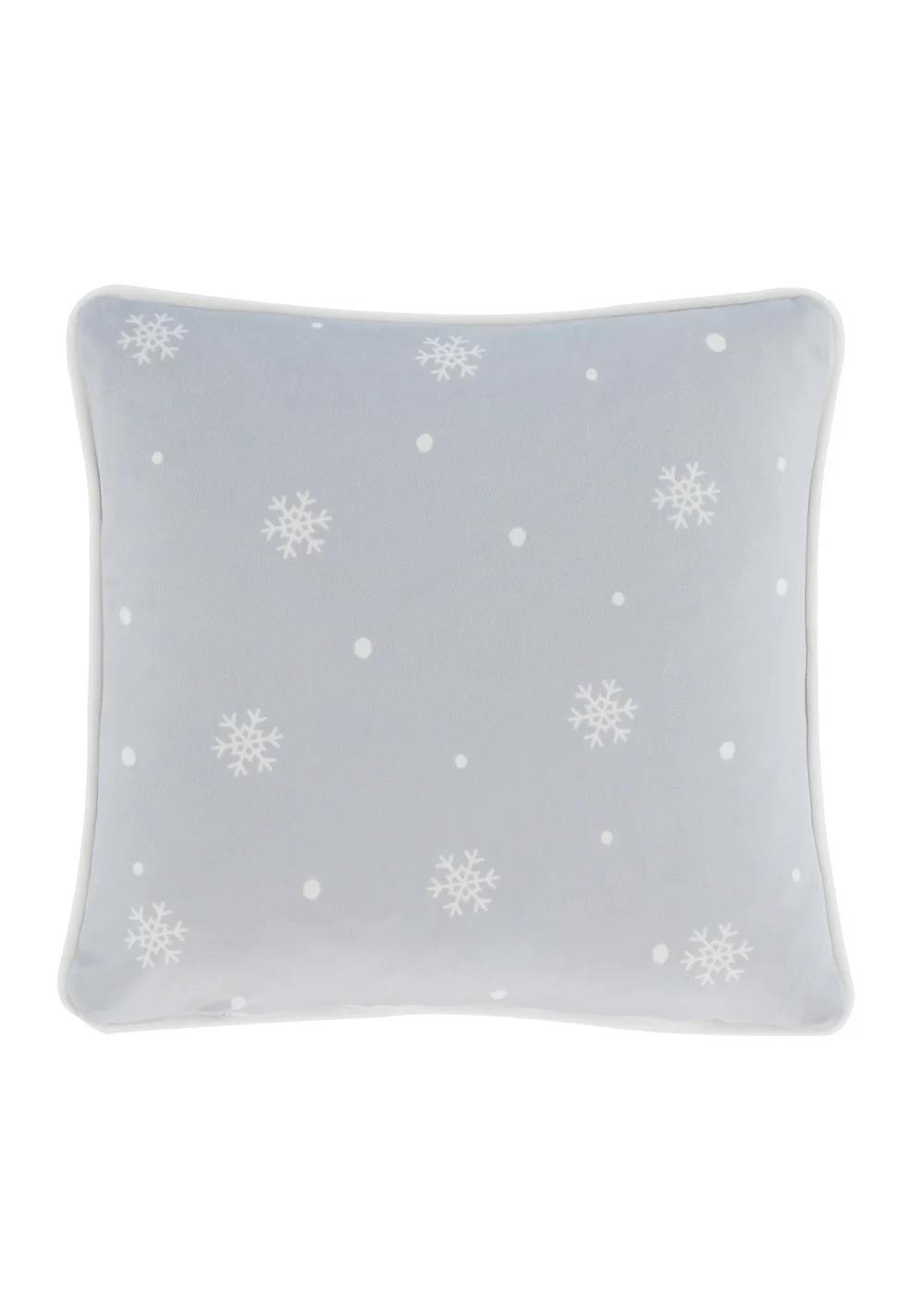 Fusion Christmas Woodland Animals Red Velvet Filled Cushion (43cm x 43cm) - 43W X 43D Image 3