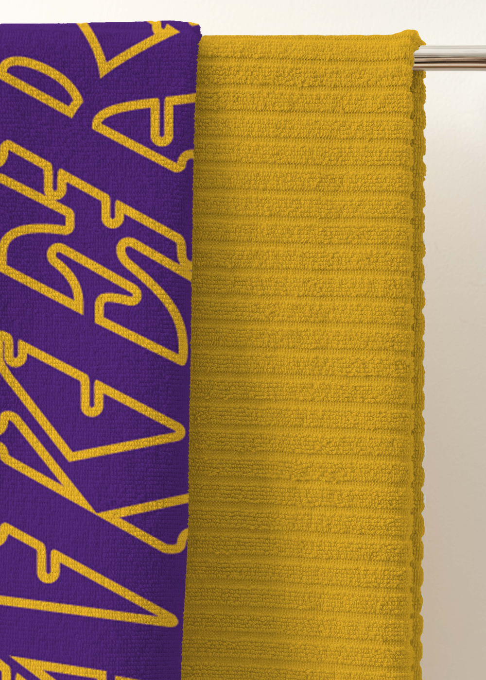 NBA Lakers Beach Towel - One Size Image 2