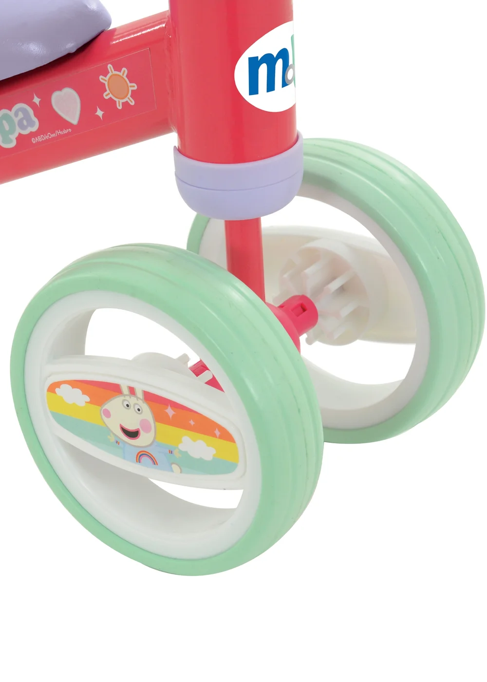 Peppa Pig Deluxe Bobble Ride-On - One Size Image 3