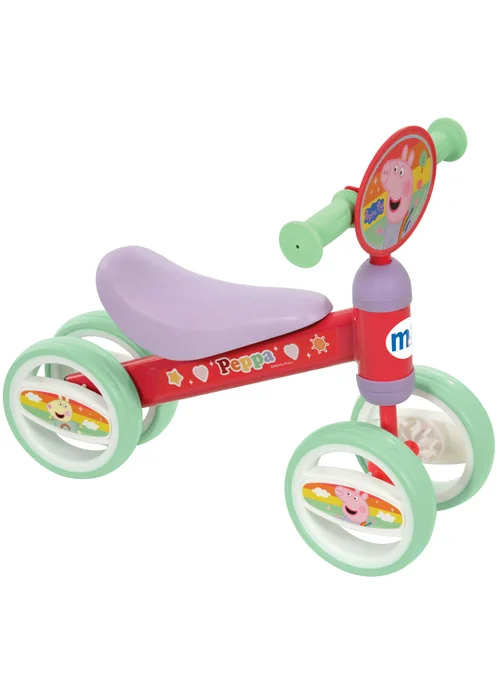 Peppa Pig Deluxe Bobble Ride-On - One Size Image 1