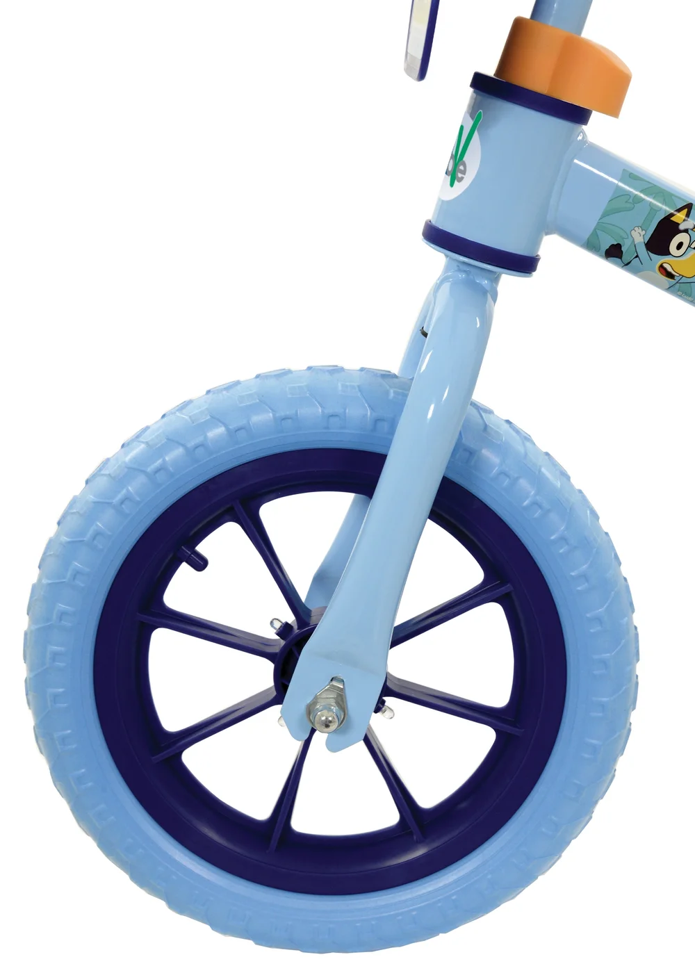 Bluey Balance Bike with Light Up Wheels (12") - One Size Image 4