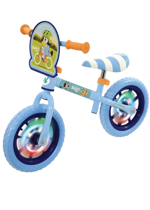 Bluey Balance Bike with Light Up Wheels (12") - One Size Image 3