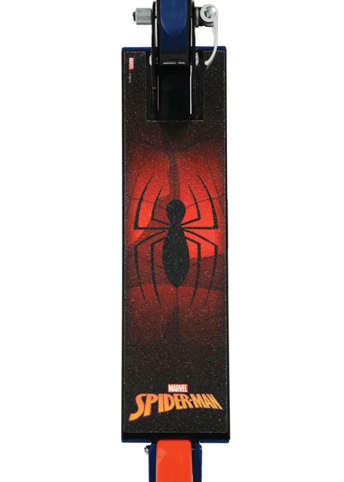 Spiderman Folding Inline Scooter with Light Up Wheels - One Size Image 4