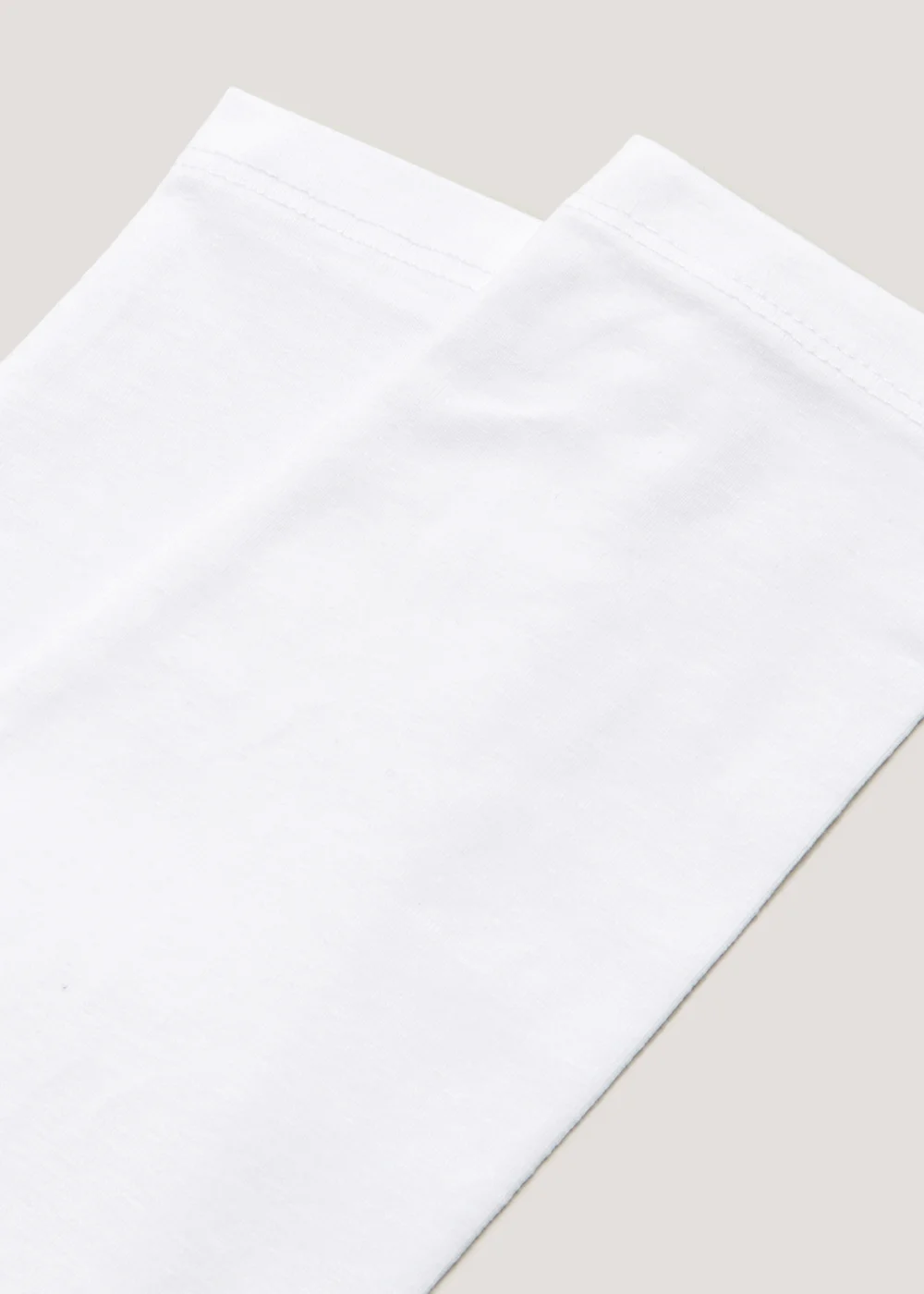 2 Pack Girls White Leggings (7-15yrs) - Age 7 Years Image 2