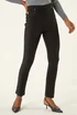 Roman Black Elastic Waist Stretch Jean Trouser - 12 Image 4