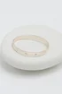 Jon Richard Rose Gold Plated Polished Crystal Bangle Bracelet - One Size Image 2