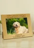 Personalised Memento Company Wood Pet Memorial 6x4 Photo Frame - One Size Image 3