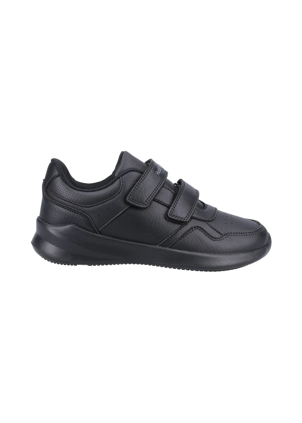 Hush Puppies Unisex Black Marling Easy Senior School Shoes (Older 3-5) - Size 3 Image 1