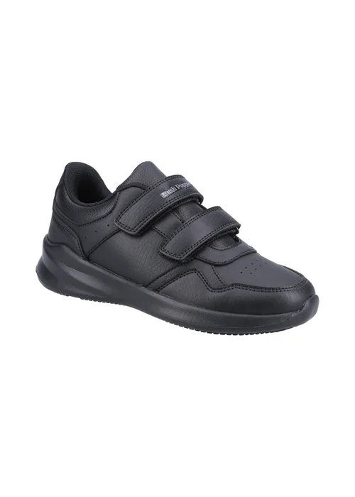 Hush Puppies Unisex Black Marling Easy Senior School Shoes (Older 3-5) - Size 3 Image 2