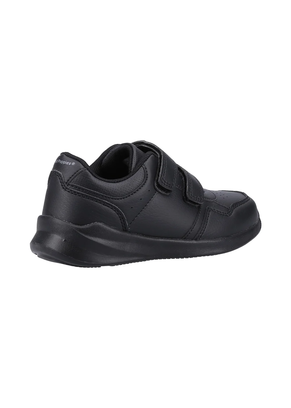 Hush Puppies Unisex Black Marling Easy Junior School Shoes (Younger 10 - Older 2) - 11 Infants Image 3