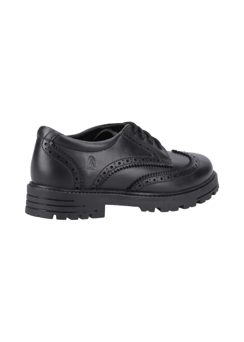 Hush Puppies Girls Black Maxine Senior School Shoes (Older 3-5) - 3 Image 3