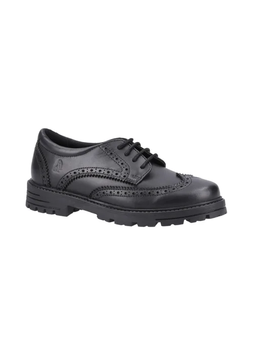 Hush Puppies Girls Black Maxine Senior School Shoes (Older 3-5) - Size 4 Image 2
