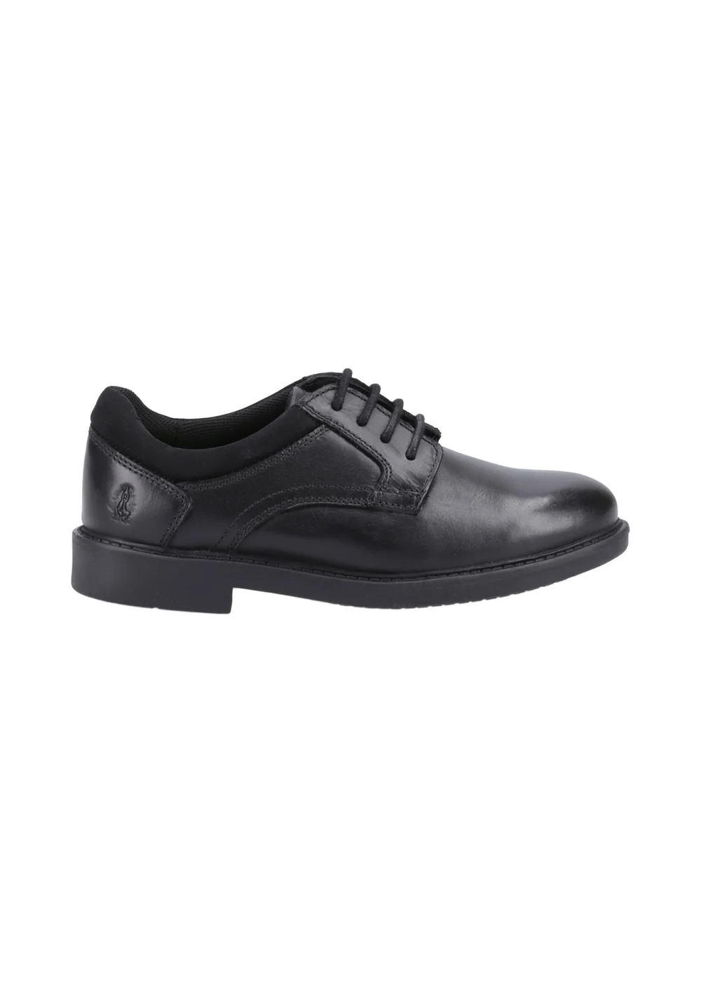 Hush Puppies Boys Black Tommy Senior School Shoes (Older 7-10) - Size 9 Image 1
