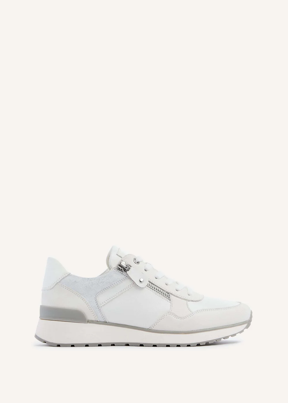Linzi Euston White Trainer - Size 4 Image 2