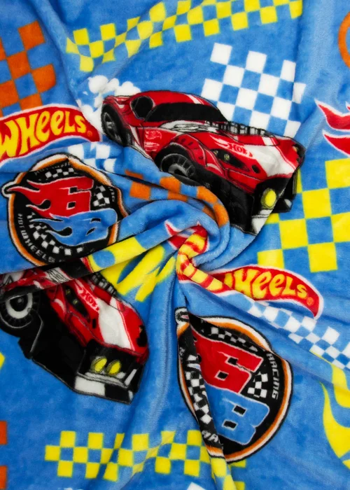 Hot Wheels Flame Fleece Throw - One Size Image 3