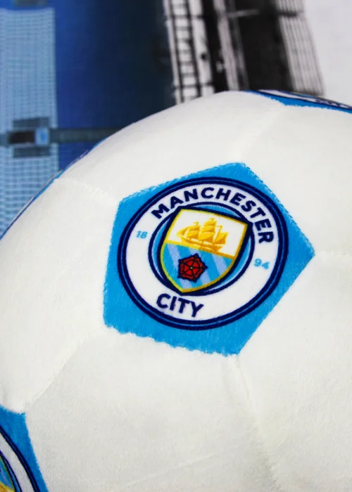 Manchester City FC Soccer 3D Decorative Cushion - One Size Image 4