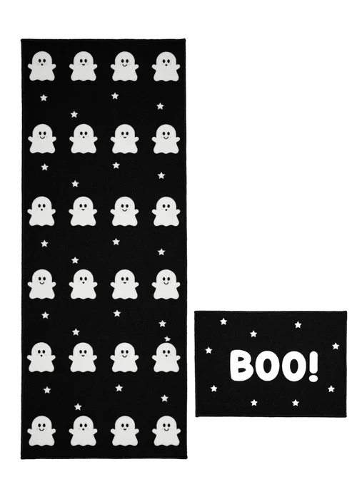 Homemaker Halloween Ghost Boo Doormat and Runner - 57 X 150 (57 X 40) Image 2