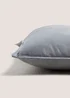 Grey Velvet Cushion Image 2