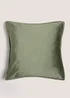Large Green Velvet Cushion Image 1