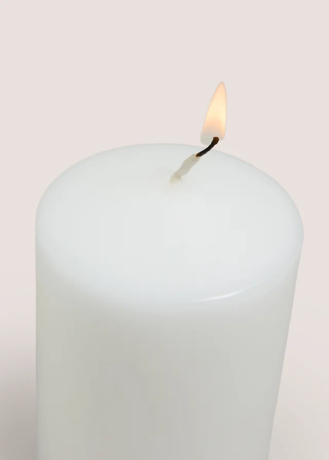 White Church Small Candle