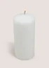 White Church Medium Candle Image 1