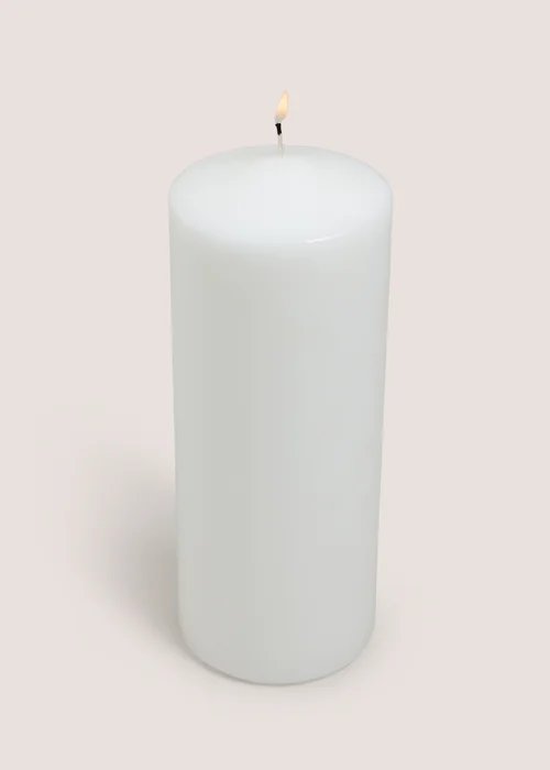 White Church Extra Large Candle Image 1