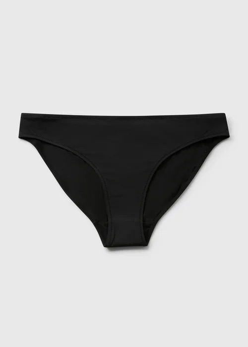 Black Twist Bikini Bottoms - Size 22 Image 3