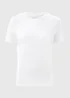 White Crew Neck T-Shirt - Size 8 Image 1
