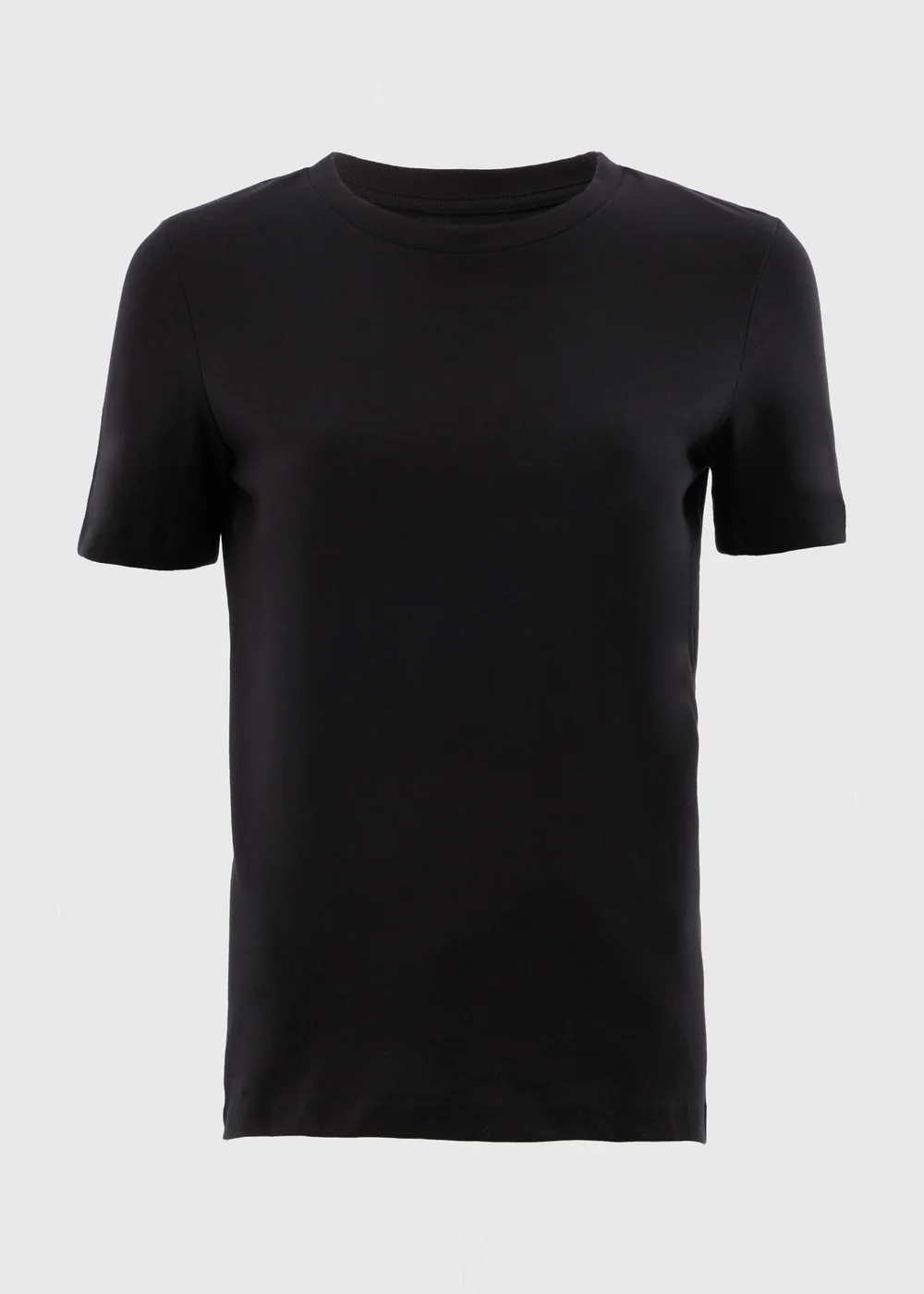 Black Crew Neck T-shirt - Size 10 Image 4